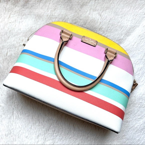 Kate Spade Multicolor Striped Satchel - Picture 7 of 12